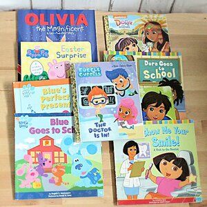 Set of 15 Children's Books from Nick Jr Programming/Vintage Included